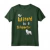 My Wizard is Schipperke - Maglietta per Amanti dei Cani Schipperke - Regalo Unico per Proprietari di Cani Maghi