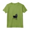 Donna HapTiger - Maglietta con Collo a V per Amanti dello Schipperke - Ideale come Regalo