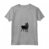 Donna HapTiger - Maglietta con Collo a V per Amanti dello Schipperke - Ideale come Regalo