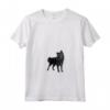 Donna HapTiger - Maglietta con Collo a V per Amanti dello Schipperke - Ideale come Regalo