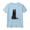 Schipperke Maglietta - Design Illustrazione Schipperke - Leggera e Comoda
