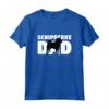 Regalo per Papà Schipperke - 'Schipperke Dad' Divertente Maglietta - Ideale per la Festa del Papà