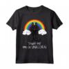 Arcobaleno Mágico Unicorno Schipperke Maglietta - Design Divertente per Amanti dei Cani - Regalo Unico per Proprietari di Schipperke