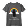 Arcobaleno Mágico Unicorno Schipperke Maglietta - Design Divertente per Amanti dei Cani - Regalo Unico per Proprietari di Schipperke