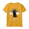 Arcobaleno Mágico Unicorno Schipperke Maglietta - Design Divertente per Amanti dei Cani - Regalo Unico per Proprietari di Schipperke