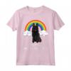 Arcobaleno Mágico Unicorno Schipperke Maglietta - Design Divertente per Amanti dei Cani - Regalo Unico per Proprietari di Schipperke