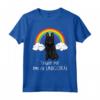 Arcobaleno Mágico Unicorno Schipperke Maglietta - Design Divertente per Amanti dei Cani - Regalo Unico per Proprietari di Schipperke