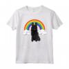 Arcobaleno Mágico Unicorno Schipperke Maglietta - Design Divertente per Amanti dei Cani - Regalo Unico per Proprietari di Schipperke