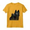 Schipperke Festa dei Padri - Maglietta Orgoglioso Padre di Schipperke - Ideale per Compleanno o Regalo