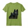 Schipperke Festa dei Padri - Maglietta Orgoglioso Padre di Schipperke - Ideale per Compleanno o Regalo