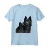 Schipperke Festa dei Padri - Maglietta Orgoglioso Padre di Schipperke - Ideale per Compleanno o Regalo