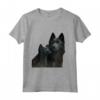 Schipperke Festa dei Padri - Maglietta Orgoglioso Padre di Schipperke - Ideale per Compleanno o Regalo