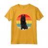 L'alba Vintage Retro Schipperke Maglietta - Regalo Divertente per Amanti dei Cani - Acquista Online