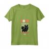 Donna A Casa - Schipperke Maglietta con Collo a V - Home is where my Schipperke is - Ideale per Amanti dei Cani