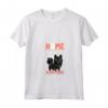Donna A Casa - Schipperke Maglietta con Collo a V - Home is where my Schipperke is - Ideale per Amanti dei Cani