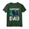Schipperke Dad - Maglietta per il Proprietario di Cani Schipperke - Regalo Ideale per Papà Amante degli Animali