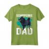 Schipperke Dad - Maglietta per il Proprietario di Cani Schipperke - Regalo Ideale per Papà Amante degli Animali
