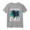 Schipperke Dad - Maglietta per il Proprietario di Cani Schipperke - Regalo Ideale per Papà Amante degli Animali
