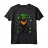 San Patrizio Shamrock Schipperke Maglietta - T-shirt Divertente per Amanti dei Cani - Ideale per Celebrare St Patricks Day con il Tuo Fido
