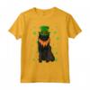 San Patrizio Shamrock Schipperke Maglietta - T-shirt Divertente per Amanti dei Cani - Ideale per Celebrare St Patricks Day con il Tuo Fido