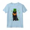 San Patrizio Shamrock Schipperke Maglietta - T-shirt Divertente per Amanti dei Cani - Ideale per Celebrare St Patricks Day con il Tuo Fido