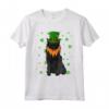 San Patrizio Shamrock Schipperke Maglietta - T-shirt Divertente per Amanti dei Cani - Ideale per Celebrare St Patricks Day con il Tuo Fido