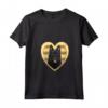 Donna Schipperke - Amante del cuore del cane - Camicia Schipperke con Collo a V - Idea Regalo per Amanti dei Cani - T-shirt Natalizia