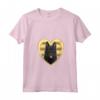 Donna Schipperke - Amante del cuore del cane - Camicia Schipperke con Collo a V - Idea Regalo per Amanti dei Cani - T-shirt Natalizia