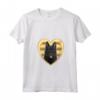 Donna Schipperke - Amante del cuore del cane - Camicia Schipperke con Collo a V - Idea Regalo per Amanti dei Cani - T-shirt Natalizia