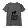 Donna mi spiace, non posso - T-shirt Schipperke con Collo a V per Genitori Schipperke - Ideale per Amanti degli Animali Domestici