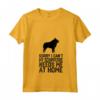 Donna mi spiace, non posso - T-shirt Schipperke con Collo a V per Genitori Schipperke - Ideale per Amanti degli Animali Domestici