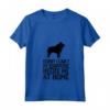 Donna mi spiace, non posso - T-shirt Schipperke con Collo a V per Genitori Schipperke - Ideale per Amanti degli Animali Domestici