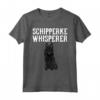 Il Cane Susurra Schipperke Maglietta - Schipperke Whisperer Funny Dog Lover Gift - Ideale per Amanti dei Cani