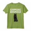 Il Cane Susurra Schipperke Maglietta - Schipperke Whisperer Funny Dog Lover Gift - Ideale per Amanti dei Cani