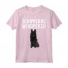 Il Cane Susurra Schipperke Maglietta - Schipperke Whisperer Funny Dog Lover Gift - Ideale per Amanti dei Cani