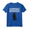 Il Cane Susurra Schipperke Maglietta - Schipperke Whisperer Funny Dog Lover Gift - Ideale per Amanti dei Cani