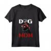 Donna Schipperke Cane Mamma - Maglietta con Collo a V per Festa della Mamma - Regalo per Dog Mom