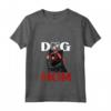 Donna Schipperke Cane Mamma - Maglietta con Collo a V per Festa della Mamma - Regalo per Dog Mom
