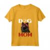 Donna Schipperke Cane Mamma - Maglietta con Collo a V per Festa della Mamma - Regalo per Dog Mom
