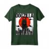 Canezilla Dogzilla Giapponese Schipperke Maglietta - Regalo Divertente per Amanti dei Cani - Design Vintage