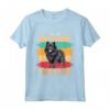 Non sono anti-sociale, ho un amante dei cani retrò Schipperke Maglietta - Regalo unico per Amanti dei Cani - Design Vintage per Cani Schipperke