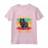 Non sono anti-sociale, ho un amante dei cani retrò Schipperke Maglietta - Regalo unico per Amanti dei Cani - Design Vintage per Cani Schipperke