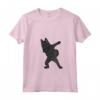 Donna Cane da Ballo Dabbing Schipperke Maglietta con Collo a V - Regalo per Proprietario Schipperke - Design Unico per Amanti dei Cani