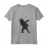 Donna Cane da Ballo Dabbing Schipperke Maglietta con Collo a V - Regalo per Proprietario Schipperke - Design Unico per Amanti dei Cani