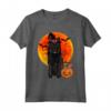 Cane Zucca Halloween Schipperke Maglietta - Divertente Abbigliamento per Amanti dei Cani - Dog Halloween Schipperke Jack O Lantern Pumpkin Design