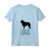 HapTiger Schipperke Schipperke Maglietta con Collo a V - Design con Citazione A HapTiger - Ideale per Amanti degli Schipperke