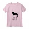 HapTiger Schipperke Schipperke Maglietta con Collo a V - Design con Citazione A HapTiger - Ideale per Amanti degli Schipperke