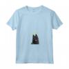 Donna HapTiger Schipperkes Maglietta con Collo a V - Dog Lover Gift Idea for Grandparents and Religious Individuals - Man's Best Friend Design