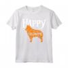 Felice Halloween Schipperke Maglietta - Divertente T-shirt per Amanti di Halloween e Proprietari di Schipperke
