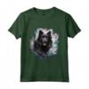 HapTiger Maglietta Schipperke Splash Art Love - Ideale per Proprietari di Schipperke - Regalo Unico per Amanti degli Animali